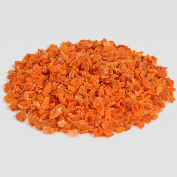 Dried Carrot cubes